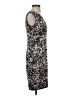 Andrew Marc Animal Print Brown Cocktail Dress Size 0 - photo 4