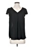 Maeve 100% Polyester Black Short Sleeve Blouse Size 2 - photo 1