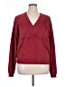 Kut from the Kloth 100% Nylon Burgundy Pullover Sweater Size XL - photo 1