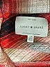 Lucky Brand 100% Cotton Plaid Red Coat Size S - photo 6