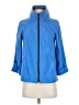 Cheryl Nash Windridge Blue Raincoat Size S - photo 1