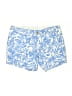 Lilly Pulitzer 100% Cotton Paisley Blue Board Shorts Size 00 - photo 1