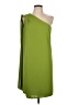 Boston Proper 100% Polyester Solid Green Pink Cocktail Dress Size L - photo 1