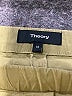 Theory Solid Green Linen Pants Size 10 - photo 6