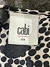 CAbi 100% Polyester Black Sleeveless Blouse Size S - photo 7