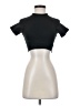 Unbranded Black Short Sleeve Turtleneck Size S - photo 1