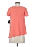 Dori 100% Polyester Orange Short Sleeve Blouse Size XS - photo 2