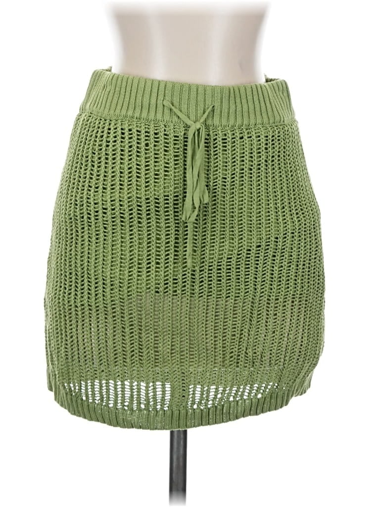 Pre-owned Moon River Casual Skirt In Green