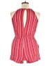 Bebop 100% Rayon Stripes Red Romper Size XL - photo 2