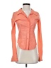 James Perse Orange Long Sleeve Blouse Size Sm (1) - photo 1