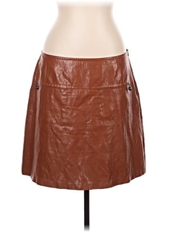 M.S.S.P. Faux Leather Skirt (view 1)