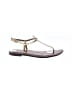 Sam Edelman 100% Leather Gold Sandals Size 6 - photo 1