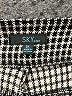 Sky Plus Houndstooth Black Casual Pants Size 3X - photo 4