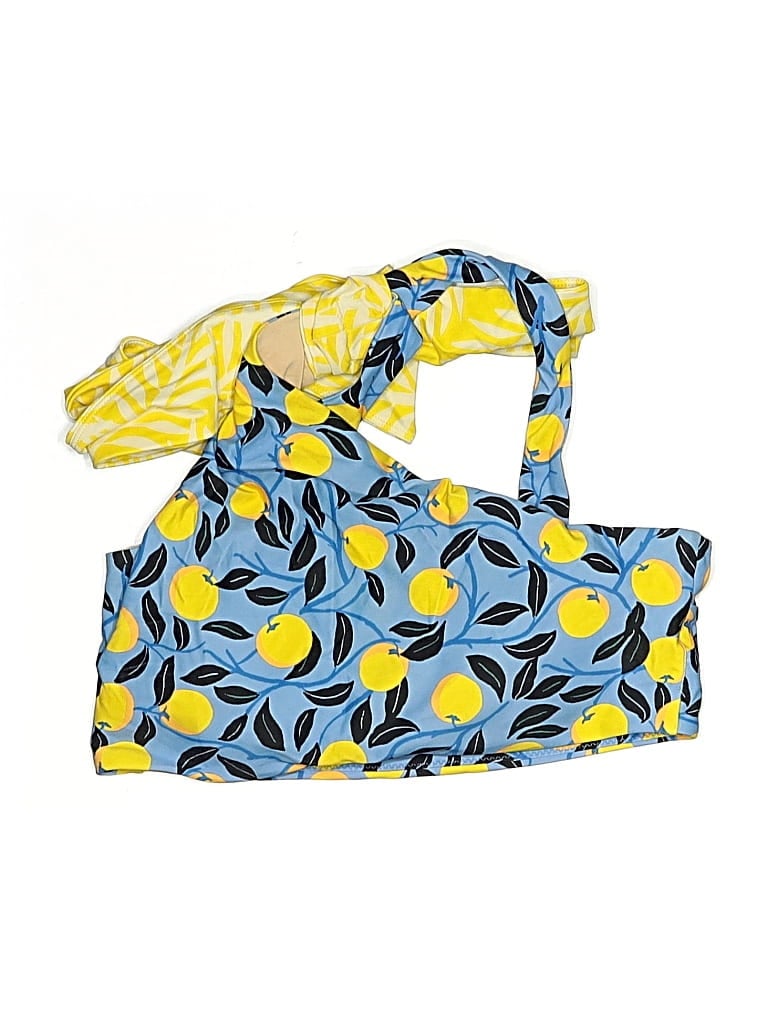 Pre-owned Summersalt Swimsuit Top Yellow Swimwear