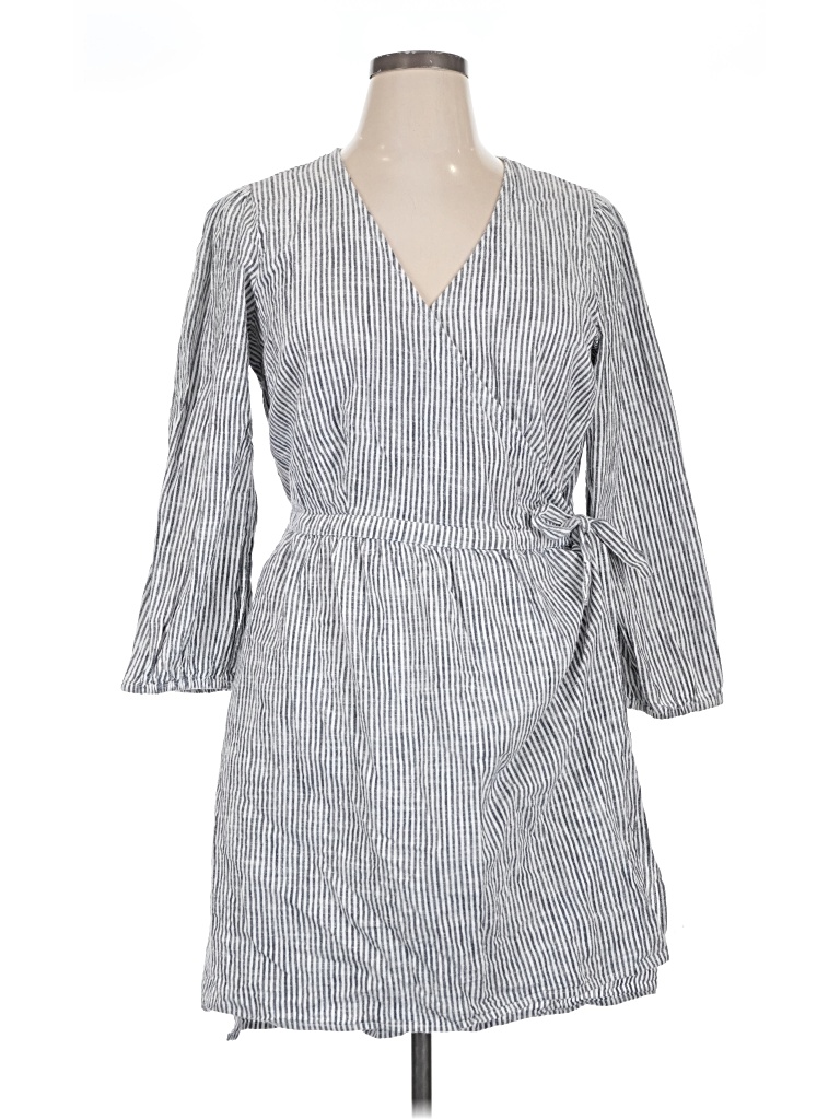 Pre-owned Old Navy Casual Dress In Gray