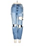 oasis Hearts Blue Jeans Size 5 - photo 1