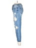 oasis Hearts Blue Jeans Size 5 - photo 5