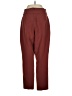 New Look Burgundy Casual Pants Size 4 - photo 2