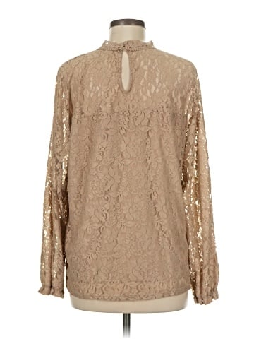 Cable & Gauge Long Sleeve Blouse (view 2)