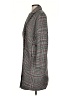 Sans Souci 100% Polyester Houndstooth Gray Coat Size S - photo 5