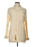 Unbranded Ivory Long Sleeve Button-Down Shirt Size L (estimated) - photo 1