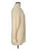 Unbranded Ivory Long Sleeve Button-Down Shirt Size L (estimated) - photo 4