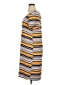 Torrid Stripes Yellow Casual Dress Size 1X Plus (1) - photo 5