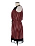 En Focus Studio 100% Polyester Chevron-herringbone Red Casual Dress Size 6 - photo 5
