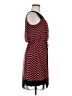 En Focus Studio 100% Polyester Chevron-herringbone Red Casual Dress Size 6 - photo 4
