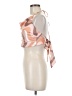 Princess Polly 100% Polyester Orange Sleeveless Blouse Size 8 - photo 5