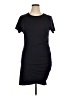 Unbranded Solid Black Casual Dress Size XL - photo 1