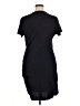 Unbranded Solid Black Casual Dress Size XL - photo 2