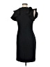 Lands' End Solid Black Cocktail Dress Size 6 - photo 2