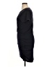 Unbranded Solid Black Casual Dress Size XL - photo 5