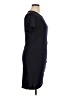 Unbranded Solid Black Casual Dress Size XL - photo 4