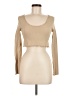 Forever 21 Tan Long Sleeve T-Shirt Size M - photo 1