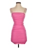Hello Molly 100% Polyester Solid Pink Cocktail Dress Size 2 - photo 1