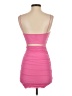 Hello Molly 100% Polyester Solid Pink Cocktail Dress Size 2 - photo 2