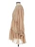 SNDYS. 100% Polyester Tan 3/4 Sleeve Blouse Size 6 - photo 5