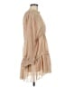 SNDYS. 100% Polyester Tan 3/4 Sleeve Blouse Size 6 - photo 4