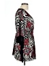 rue21 100% Polyester Black 3/4 Sleeve Blouse Size L - photo 4