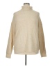 Loramendi Tan Turtleneck Sweater Size XL - photo 1