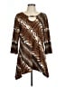 Notations Brown 3/4 Sleeve Blouse Size L - photo 1