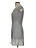 Vanity Solid Gray Casual Dress Size 11 - photo 5