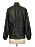 Zara Stars Black Long Sleeve Blouse Size XS - photo 2