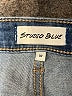 STUDIO BLUE Solid Blue Jeans Size 32 waist - photo 7
