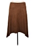 Ruby Rd. Solid Brown Casual Skirt Size L (petite) - photo 1