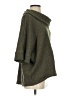 Boho Chic Green Poncho Size S - photo 4