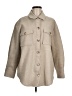 Lush 100% Polyester Tan Coat Size M - photo 1
