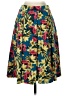 Lularoe Tropical Teal Casual Skirt Size S - photo 2